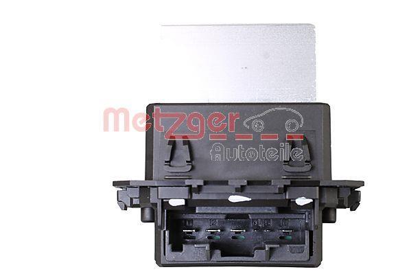 Régulateur, pulseur d'air habitacle (Élément de commande, chauffage/ventilation) METZGER 0917396